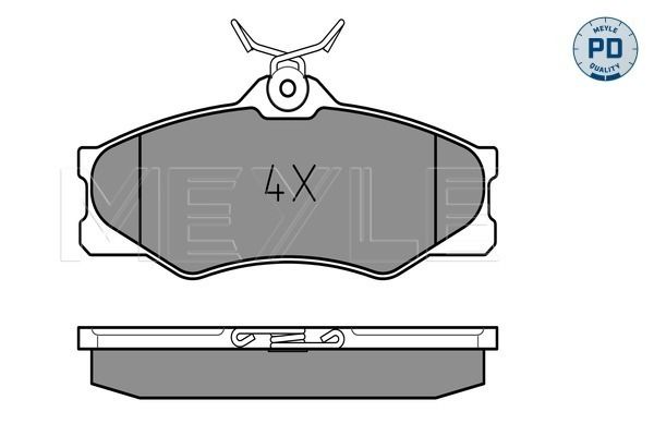 MEYLE Jarrupala, levyjarru 025 209 7919/PD