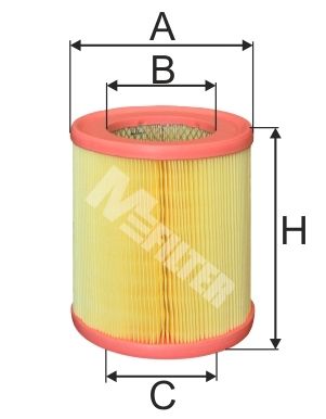 MFILTER Ilmansuodatin A 547