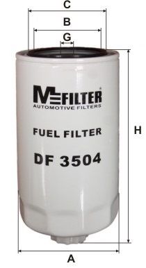 MFILTER Polttoainesuodatin DF 3504