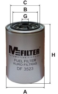 MFILTER Polttoainesuodatin DF 3523