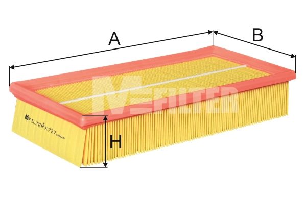 MFILTER Ilmansuodatin K 727