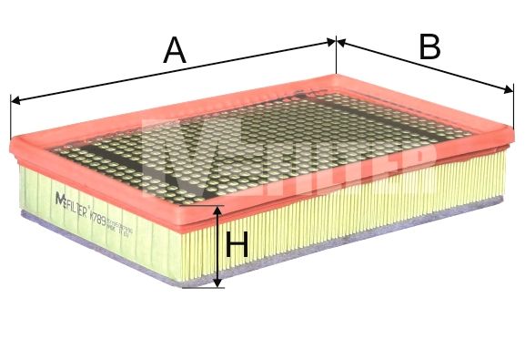 MFILTER Ilmansuodatin K 789