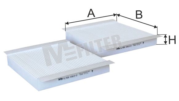 MFILTER Suodatin, sisäilma K 912-2