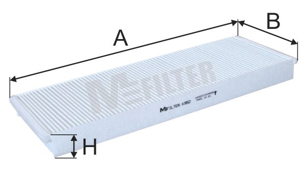 MFILTER Suodatin, sisäilma K 952