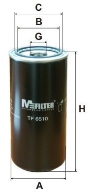 MFILTER Öljynsuodatin TF 6510