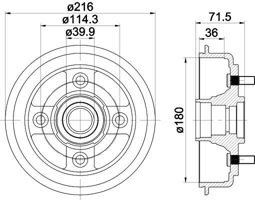 MINTEX Jarrurumpu MBD274