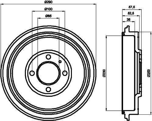 MINTEX Jarrurumpu MBD287