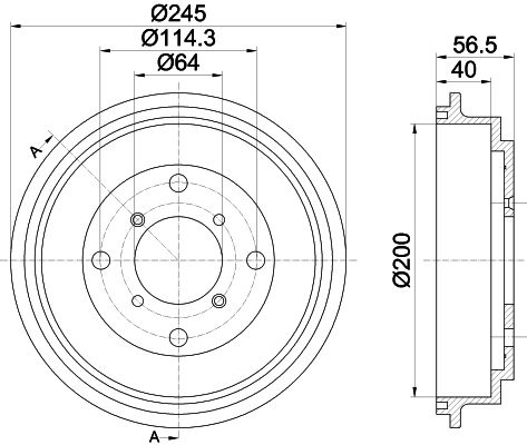 MINTEX Jarrurumpu MBD290