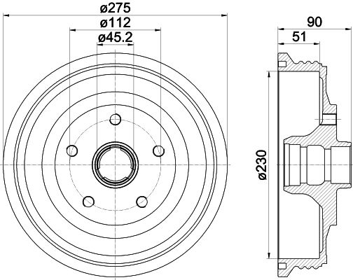 MINTEX Jarrurumpu MBD297