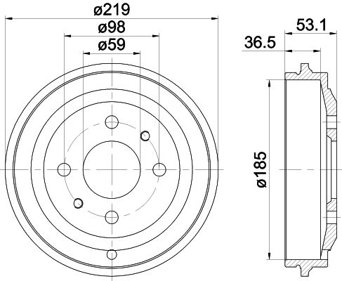 MINTEX Jarrurumpu MBD299