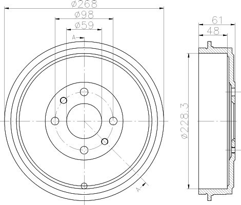 MINTEX Jarrurumpu MBD319