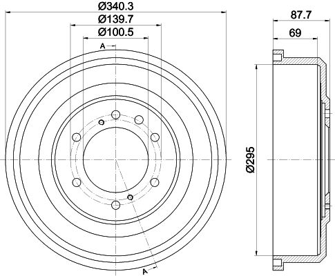 MINTEX Jarrurumpu MBD347