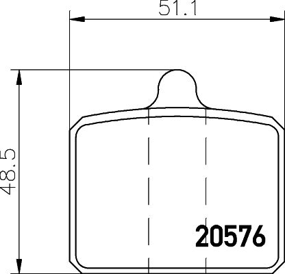 MINTEX Jarrupala, levyjarru MDB1035