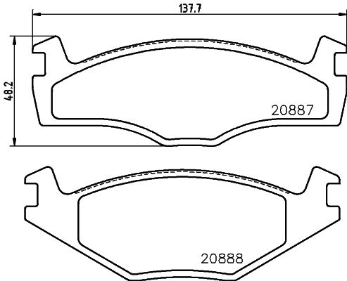 MINTEX Jarrupala, levyjarru MDB1168