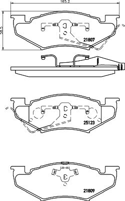 MINTEX Jarrupala, levyjarru MDB1604