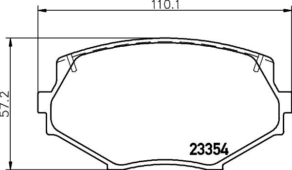 MINTEX Jarrupala, levyjarru MDB1686