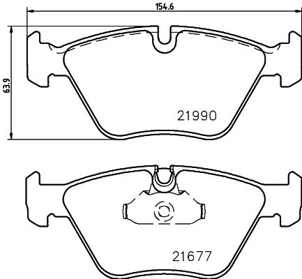 MINTEX Jarrupala, levyjarru MDB2107