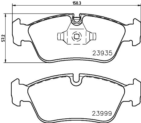 MINTEX Jarrupala, levyjarru MDB2684