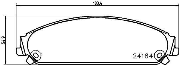 MINTEX Jarrupala, levyjarru MDB2696