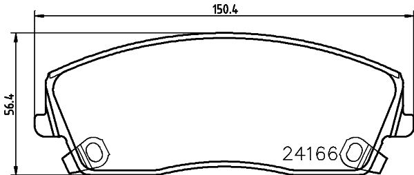 MINTEX Jarrupala, levyjarru MDB2697