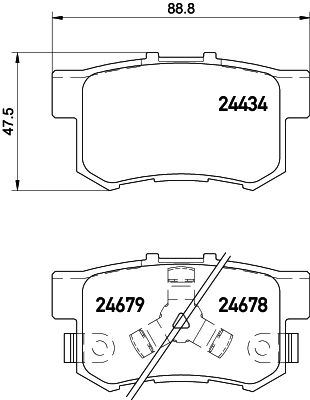 MINTEX Jarrupala, levyjarru MDB2959