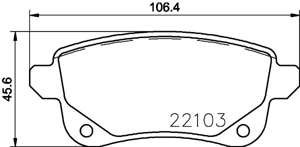 MINTEX Jarrupala, levyjarru MDB3765