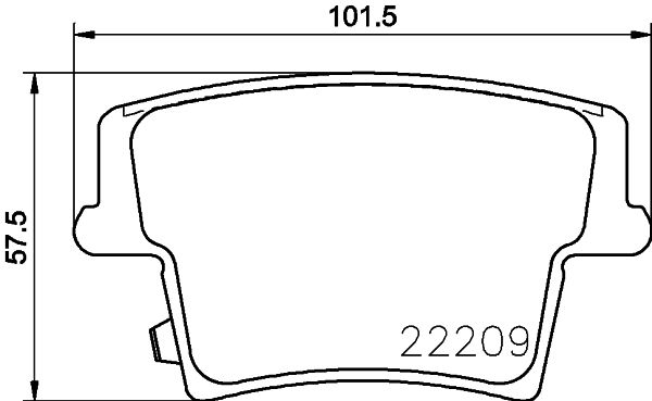 MINTEX Jarrupala, levyjarru MDB3780