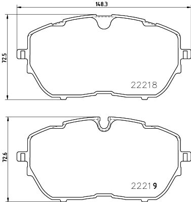 MINTEX Jarrupala, levyjarru MDB3847