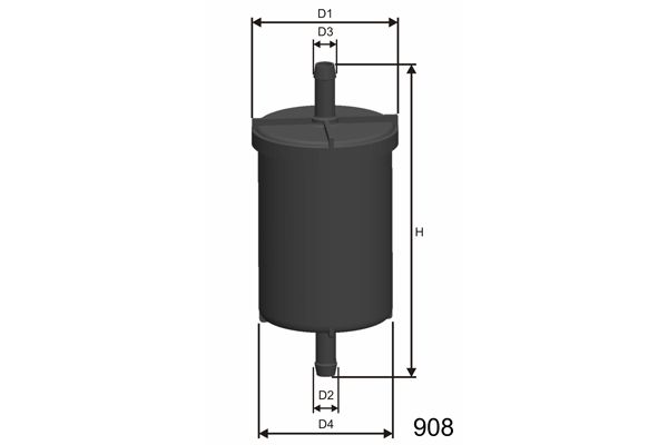 MISFAT Polttoainesuodatin E529