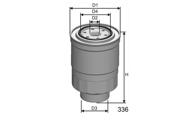 MISFAT Polttoainesuodatin M606