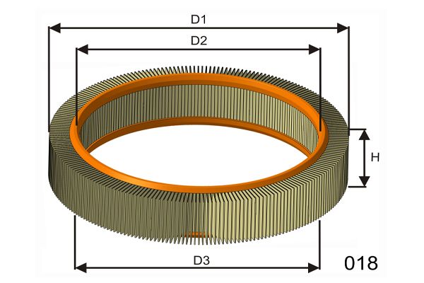 MISFAT Ilmansuodatin P974