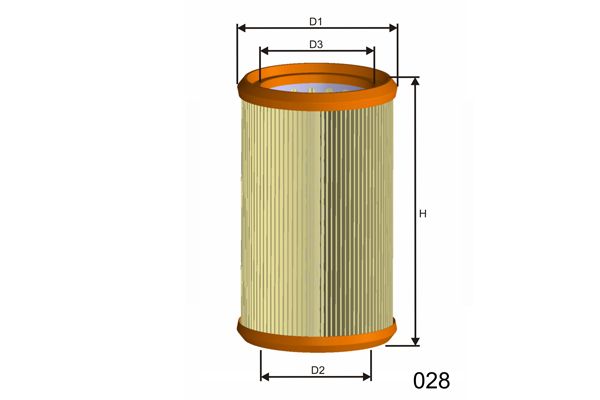 MISFAT Ilmansuodatin R195