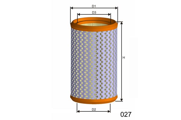 MISFAT Ilmansuodatin R232