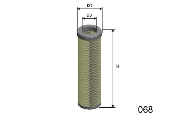 MISFAT Ilmansuodatin R478