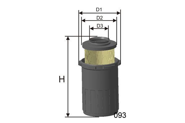 MISFAT Ilmansuodatin R521