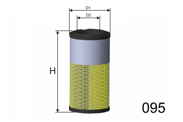 MISFAT Ilmansuodatin R540