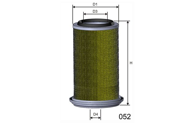 MISFAT Ilmansuodatin R839