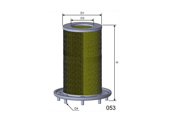 MISFAT Ilmansuodatin R858