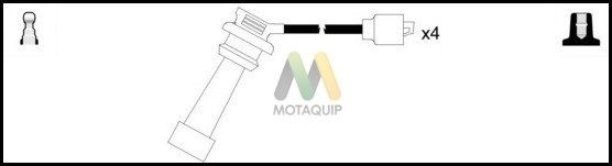 MOTAQUIP Sytytysjohtosarja LDRL1256