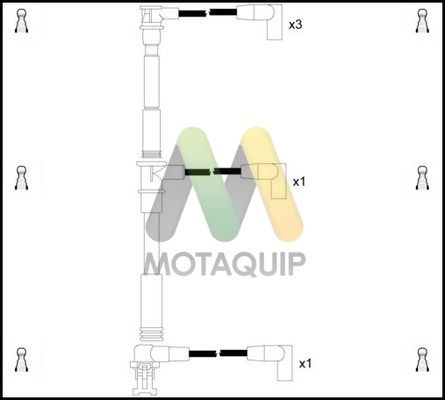 MOTAQUIP Sytytysjohtosarja LDRL1341