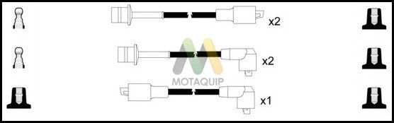 MOTAQUIP Sytytysjohtosarja LDRL1383