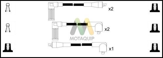 MOTAQUIP Sytytysjohtosarja LDRL1412