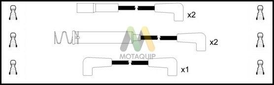 MOTAQUIP Sytytysjohtosarja LDRL1721