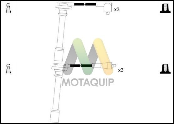 MOTAQUIP Sytytysjohtosarja LDRL1791