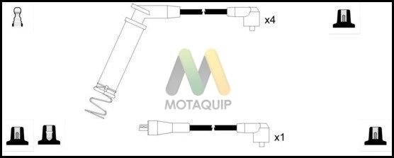 MOTAQUIP Sytytysjohtosarja LDRL1849