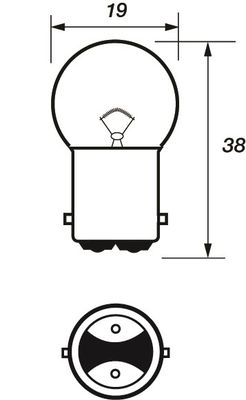 MOTAQUIP Polttimo, vilkku/äärivalo LVEB150