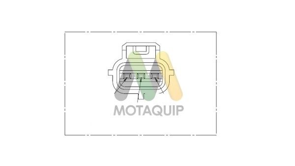 MOTAQUIP Tunnistin, nopeus LVEP105