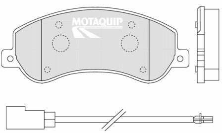 MOTAQUIP Jarrupala, levyjarru LVXL1318