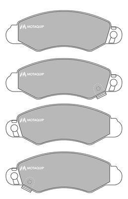 MOTAQUIP Jarrupala, levyjarru LVXL658