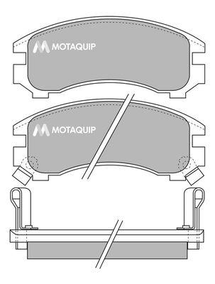 MOTAQUIP Jarrupala, levyjarru LVXL841